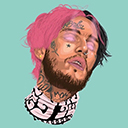 LiL PEEP } RAPPER } FANART } WALLPAPER 2018  screen for extension Chrome web store in OffiDocs Chromium